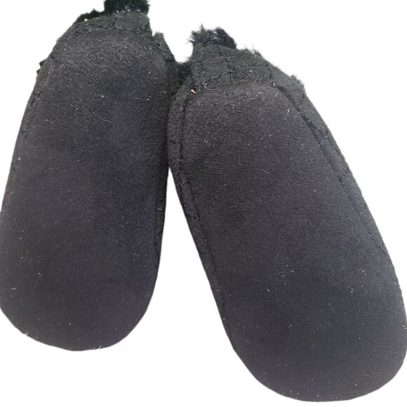 Rising Star Baby Size 2 (6-9 Months) Black Sequin Pre-Walking Shoes Booties, NWT - Picture 4 of 6